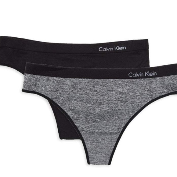 Calvin Klein Thong Super Soft 2 Pack - Picture 5 of 7